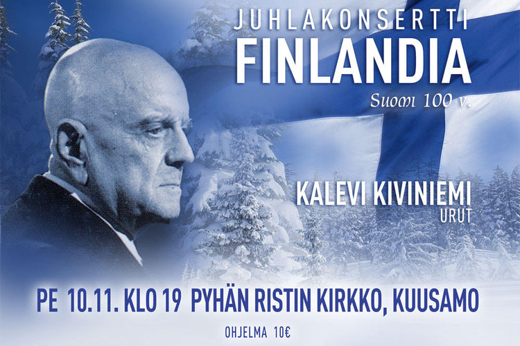 JUHLAKONSERTTI 'FINLANDIA - SUOMI 100 V.' JUHLAKONSERTTI 'FINLANDIA - SUOMI 100 V.'