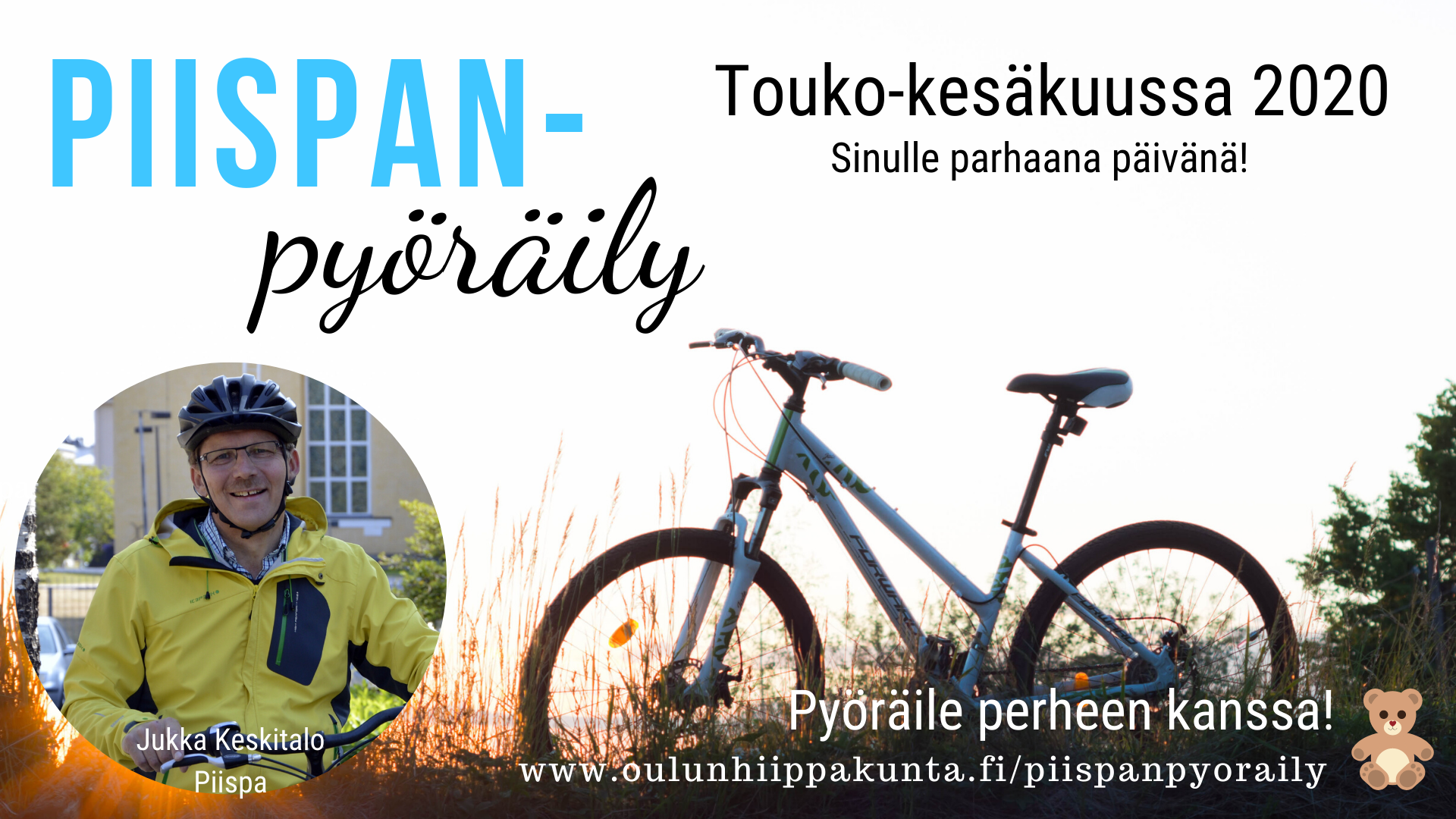 Piispanpyöräily rohkaisee perheitä pyöräilemään Piispanpyöräily